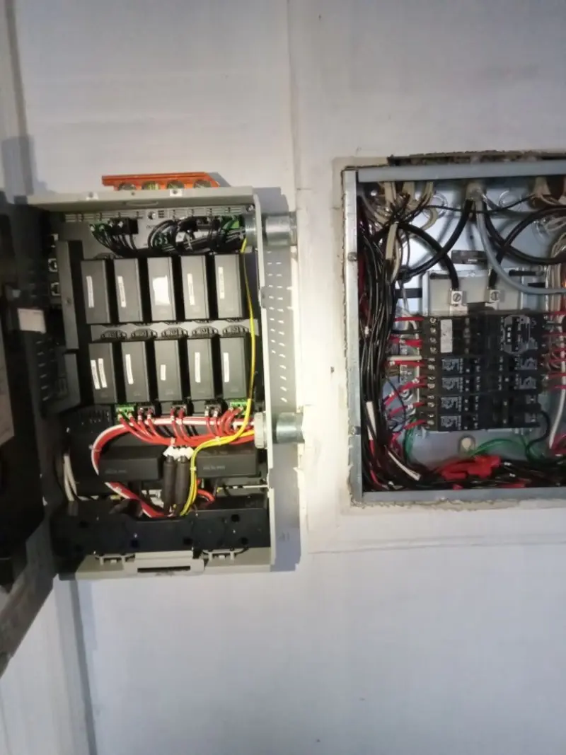 Electrical panel upgrade completed for Electrical Inspection in Carney